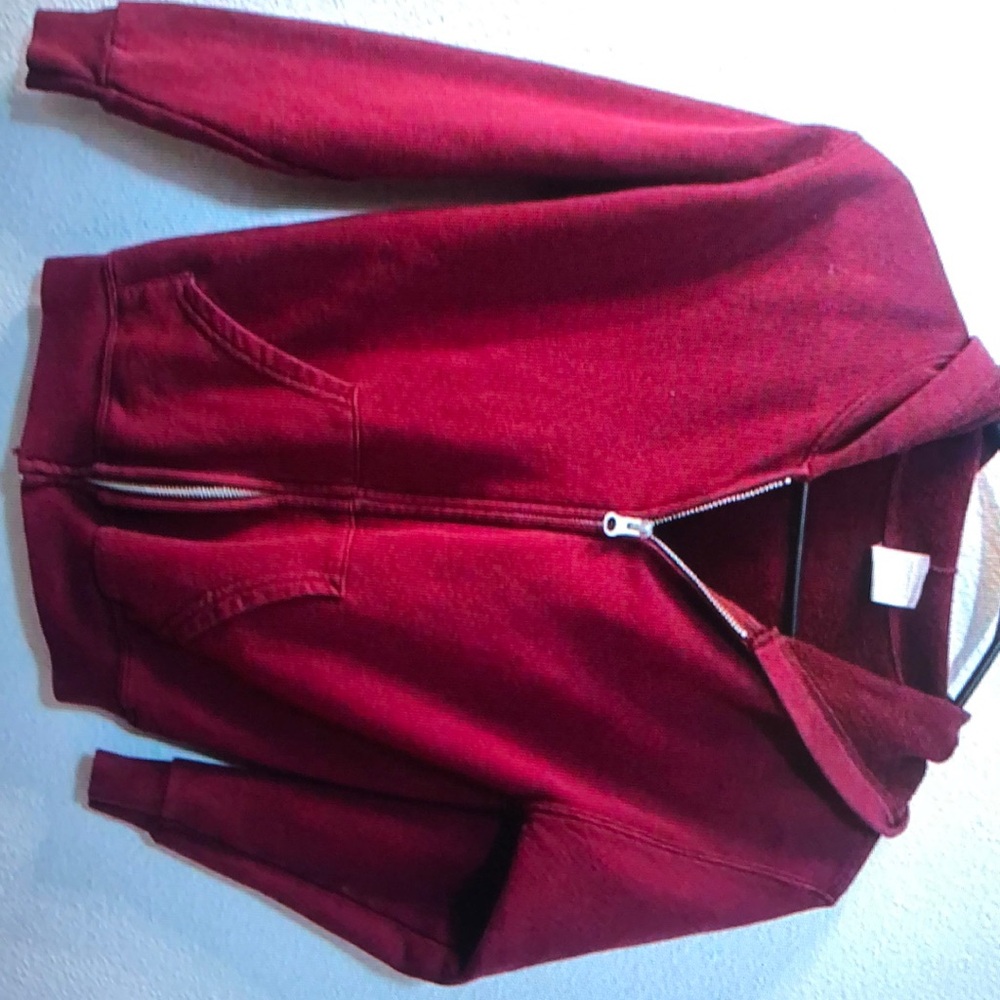Hanes basic zip up hoodie size medium